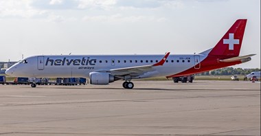 Helvetic Airways wyleasingują cztery embraery E195