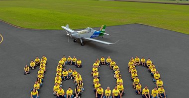 Embraer dostarczył 1600. samolot rolniczy Ipanema