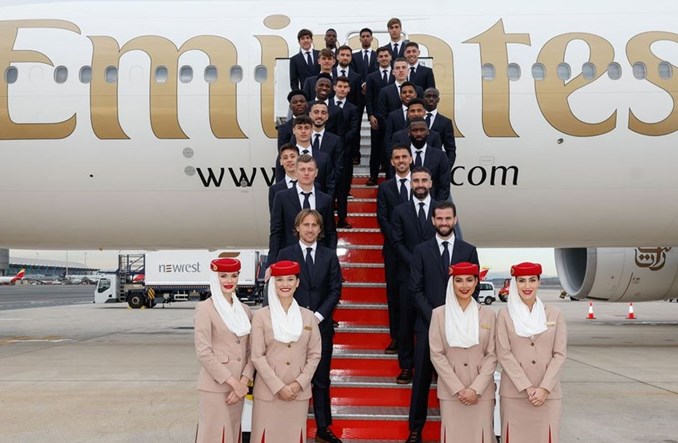 Gwiazdy Realu Madryt w nowej kampanii Emirates