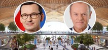 CPK: Morawiecki i Tusk o nowym lotnisku