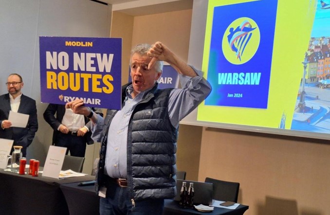 O’Leary: Bez Ryanaira nie byłoby Modlina 