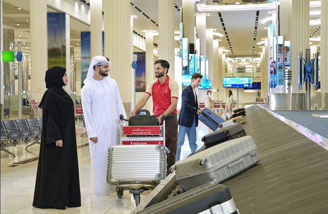 Emirates: Niezwykle pracowita zima pod względem obsługi bagaży