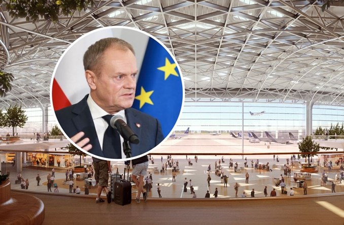 Tusk: Debata o przerwaniu budowy CPK jest bez sensu