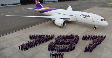 Thai Airways zamówiły 45 boeingów 787 Dreamliner