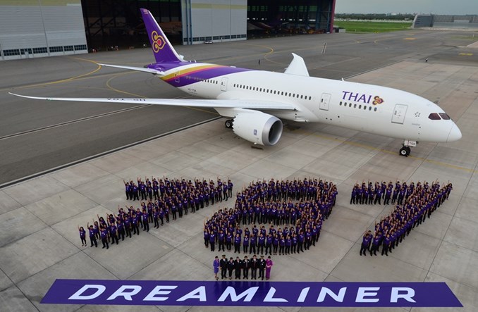 Thai Airways zamówiły 45 boeingów 787 Dreamliner