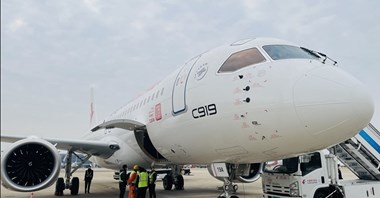 COMAC debiutuje modelem C919 na arenie międzynarodowej