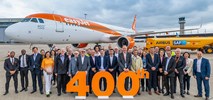 easyJet odebrał 400. airbusa z rodziny A320