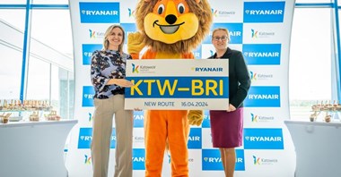 Ryanair uruchomił trasę z Katowic do Bari