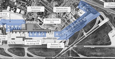 Lotnisko Chopina będzie obsługiwać ok. 30 mln pasażerów rocznie. Będzie rozbudowa 