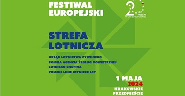 Strefa lotnicza Festiwalu Europejskiego 1 maja w Warszawie