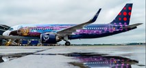 Brussels Airlines i Tomorrowland prezentują A320neo w nowych barwach