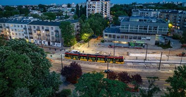 Warszawa: Tramwaj na Gagarina. Od rana ruszą kursy z pasażerami