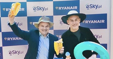 Tanie loty Ryanair w ramach pakietów wakacyjnych eSky