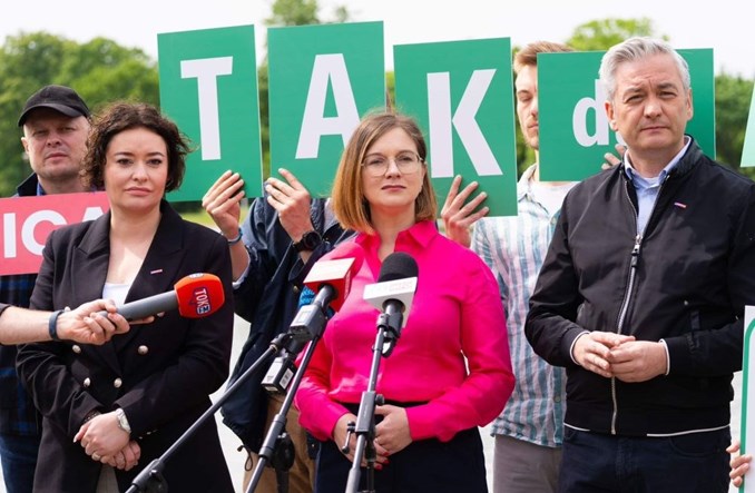 Biedroń (Lewica): Wierzymy w projekt CPK