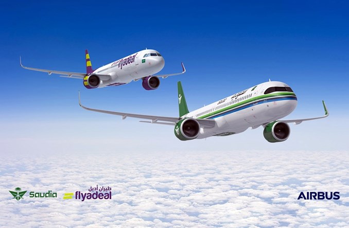 Grupa linii Saudia zamawia 105 airbusów z rodziny A320neo