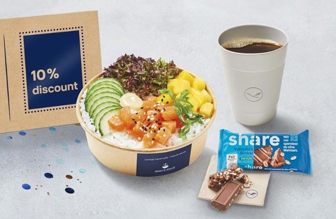 Lufthansa przywraca serwis kawy i herbaty! 