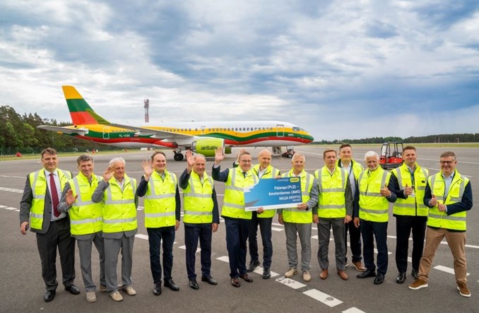 Litewska Połąga bliżej Amsterdamu dzięki nowej trasie airBaltic