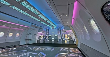 Airbus zaprezentował nowe funkcje kabiny Airspace dla A330neo