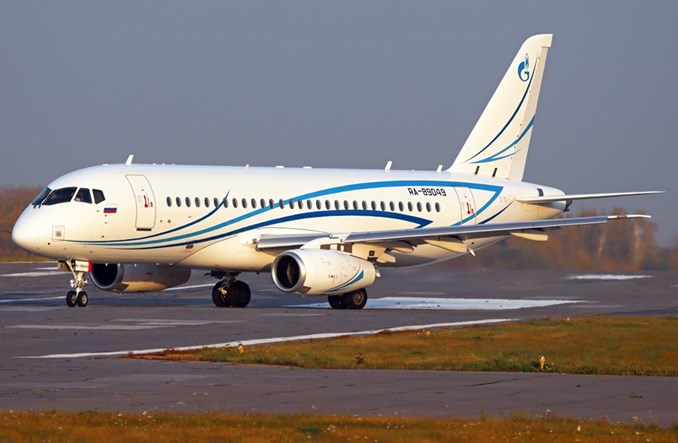 Katastrofa samolotu Superjet 100 Gazpromu w Rosji