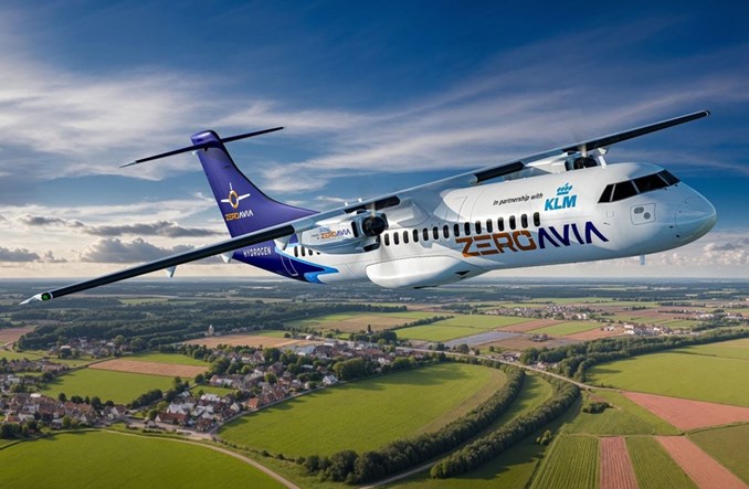 KLM przetestuje loty na wodór