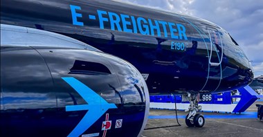 Embraer E190F E-Freighter z certyfikatem typu od EASA