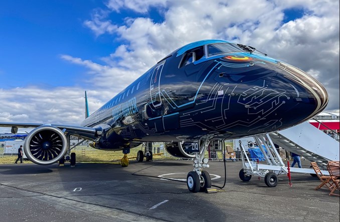 Embraer w Q2 z dużymi wzrostami przychodów i dostarczonych samolotów