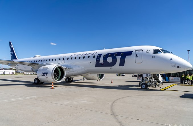 LOT: Wzrost liczby tras E195-E2