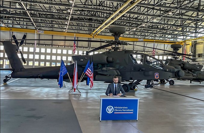 Rząd RP z umową LOA na zakup 96 śmigłowców Boeing AH-64E Apache