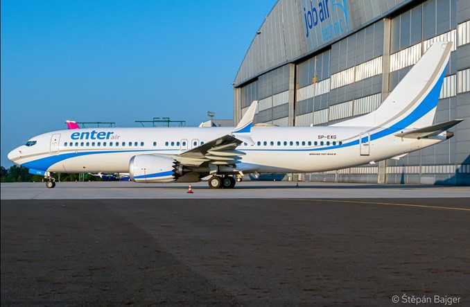 Kolejny 737 MAX dla Enter Air już w Warszawie