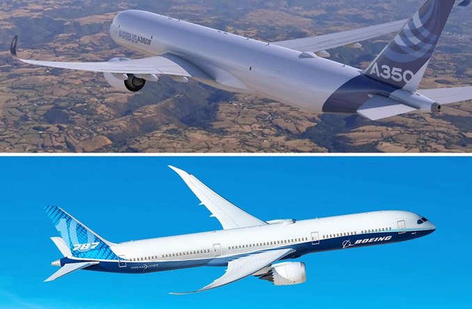 A350 i B787 większymi trucicielami niż A380 i B747?
