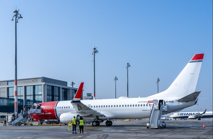 Dwucyfrowe wzrosty w sierpniu w Norwegian Air i Widerøe