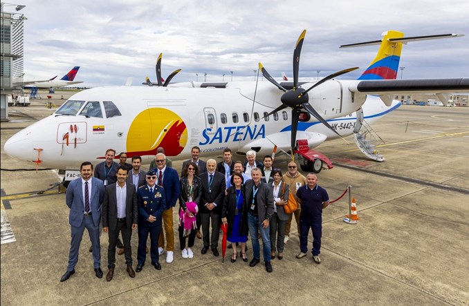 SATENA odebrała nowego ATR-a 42-600