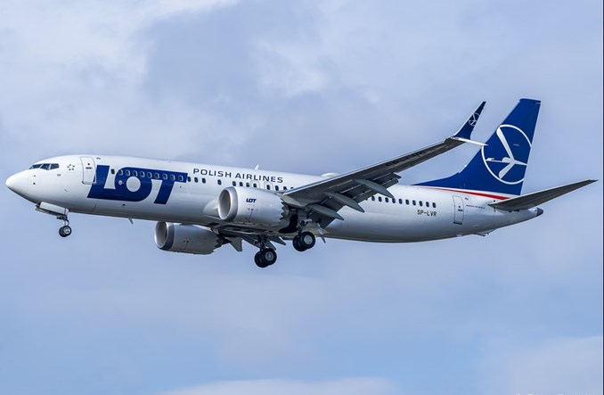 LOT. Kolejny boeing 737 MAX 8 lata już z pasażerami