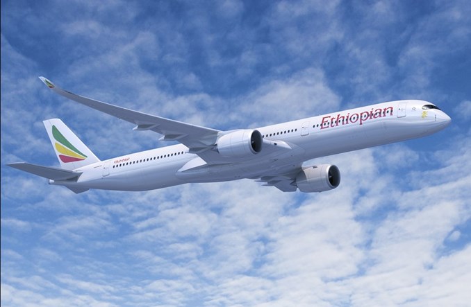 Wkrótce dostawa pierwszego A350-1000 dla Ethiopian Airlines