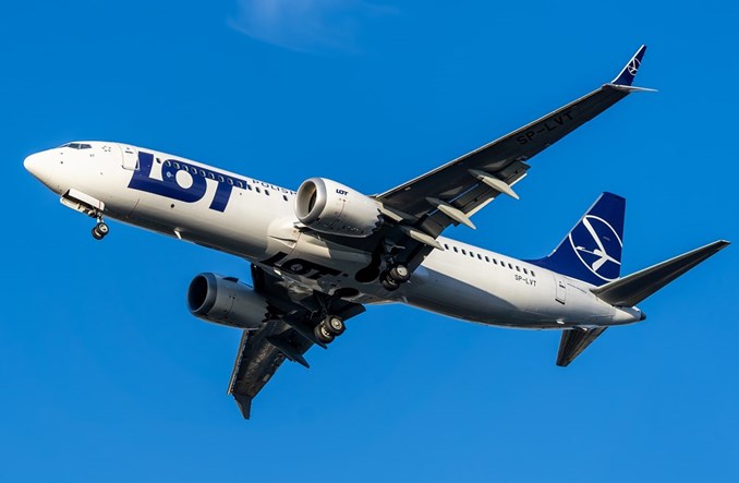 Kolejny boeing 737 MAX 8 we flocie PLL LOT