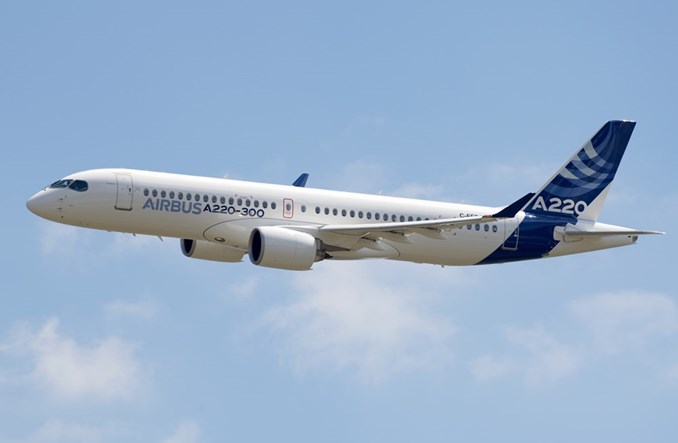 Smartwings: Pierwszy A220 poleci do Paryża