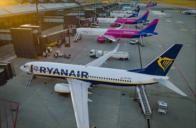 Ryanair z dwucyfrowym spadkiem zysku w swoim półroczu finansowym