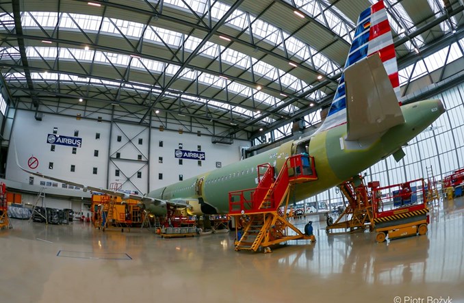 Airbus: W październiku więcej dostaw, mniej zamówień