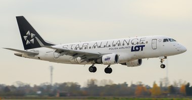 Wilno: Incydent przy lądowaniu embraera LOT