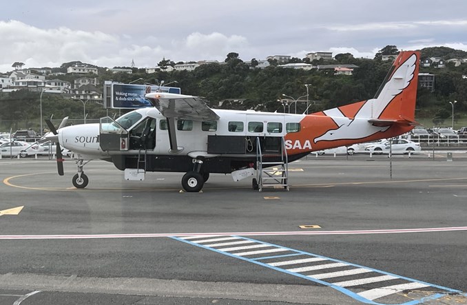 Sounds Air: Cessna 208 Caravan przez Cieśninę Cooka 