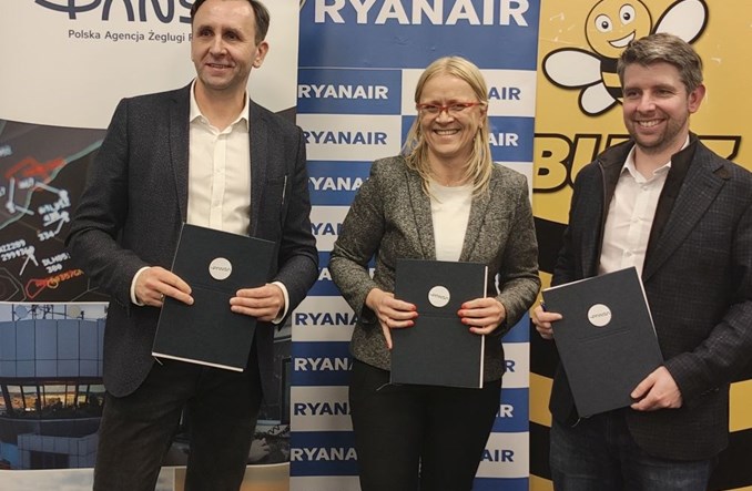 PAŻP i Ryanair podpisały umowę o współpracy
