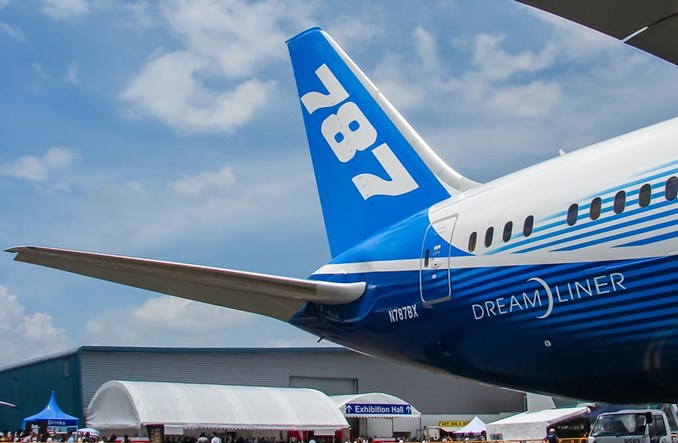 FAA chce zalecić inspekcję stateczników poziomych w B787