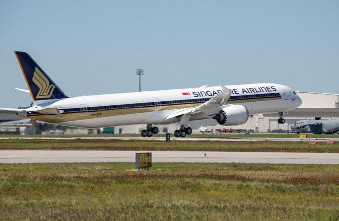 Singapore zamienia 787-10 na więcej 777-9X w ramach odroczenia wydatków kapitałowych
