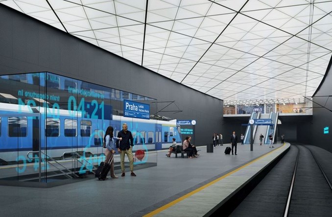 Praga: Podziemna stacja kolejowa na lotnisku z pozwoleniem na budowę