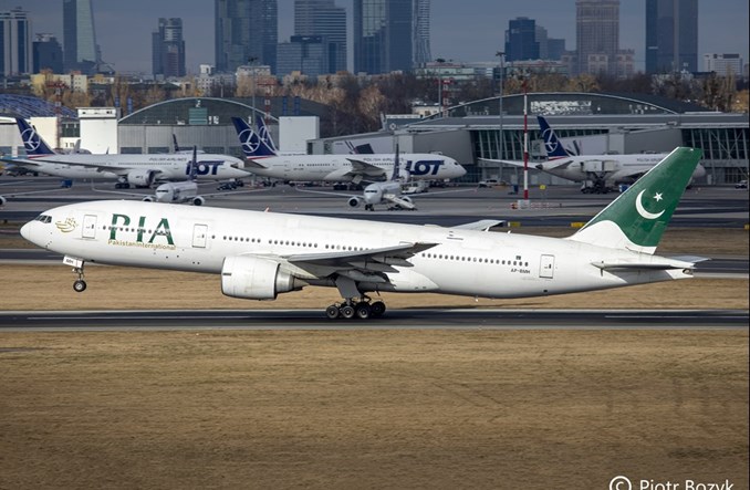 EASA znosi zakaz lotów dla Pakistan International Airlines