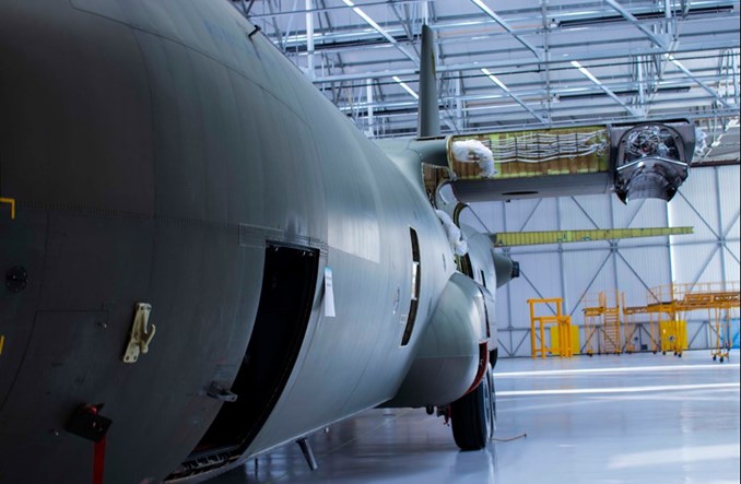 Marshall: Centrum Doskonałości Lockheed Martin w zakresie wymiany centropłata C-130