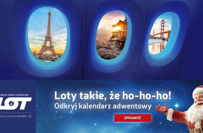 Wyjątkowe odliczanie z kalendarzem adwentowym PLL LOT