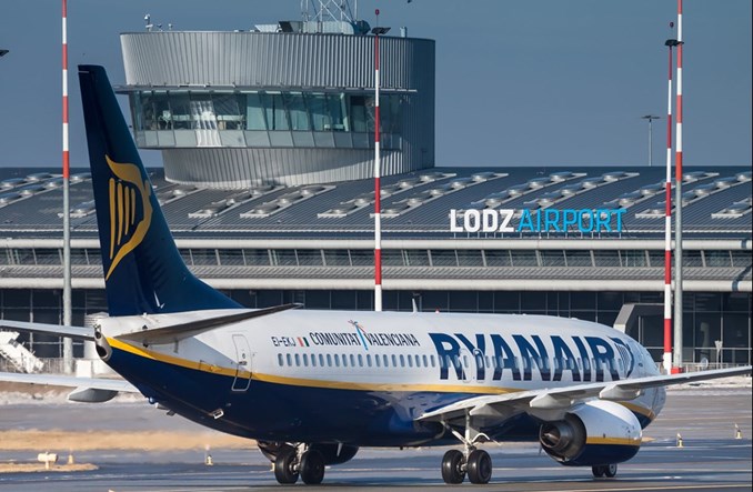 Miliony od samorządu łódzkiego dla Ryanaira