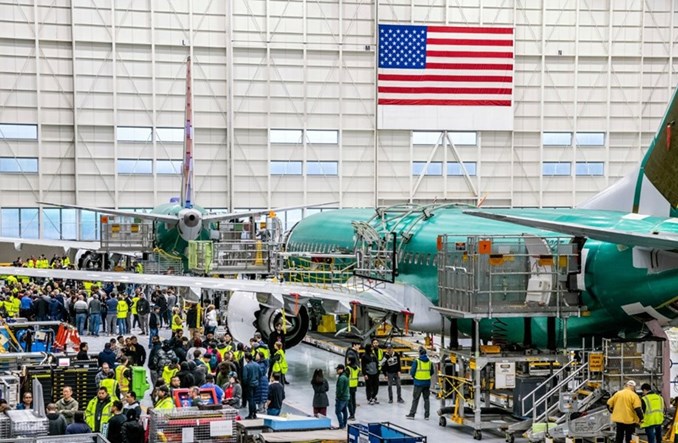 Boeing cierpi. Drastyczny spadek dostaw 