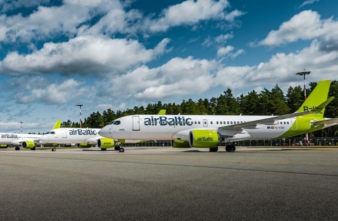 Rekordowy listopad w airBaltic